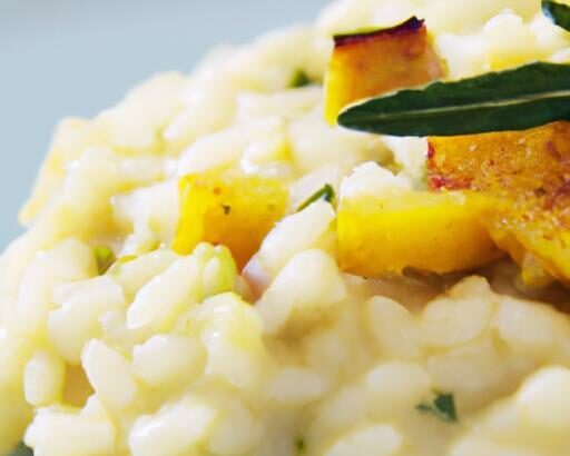 Creamy Butternut Squash Risotto with Fennel Flair