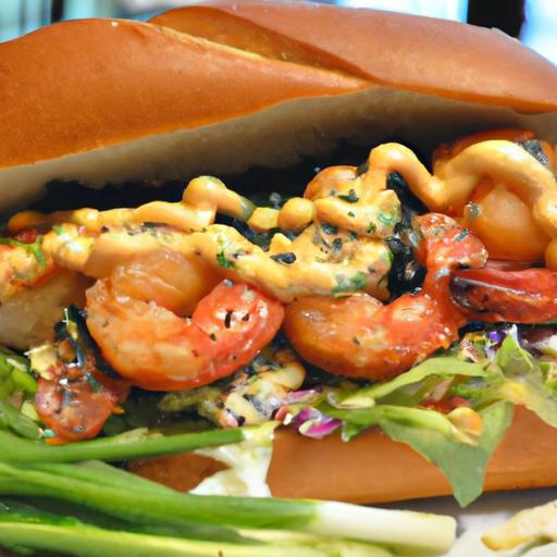 Savor the Spice: Blackened Shrimp Po’Boy from NOLA Delights