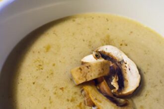 Creamy Vegan Mushroom Soup: Plant-Based Comfort in a Bowl
