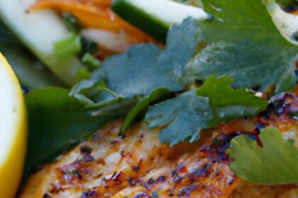 Zesty Grilled Tilapia with Irresistible Cilantro Lime Butter