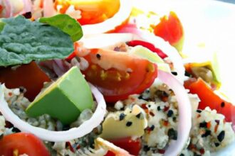 Fresh & Flavorful: Avocado Tomato Quinoa Salad Recipe