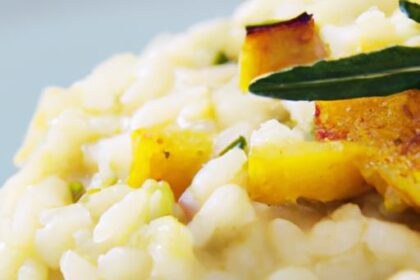 Creamy Butternut Squash Risotto with Fennel Flair