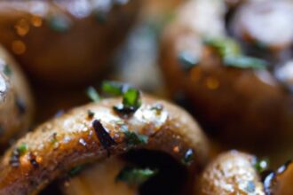 Savor the Flavor: Grilled Portobello Mushrooms with Garlic Butter