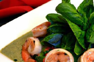 Savory Shrimp & Spinach Coconut Curry: A Flavorful Twist