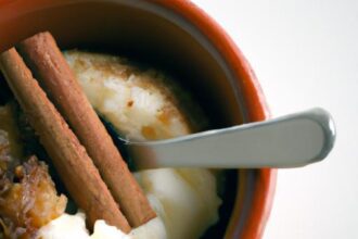 Creamy Rice Pudding with Cinnamon: A Comforting Delight