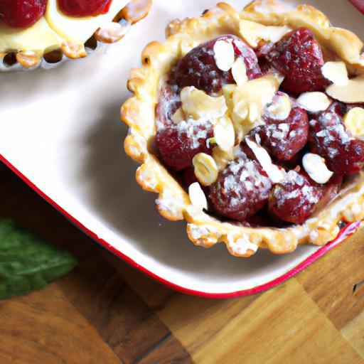 Tiny Raspberry Almond Tarts: A Perfect Bite of Bliss