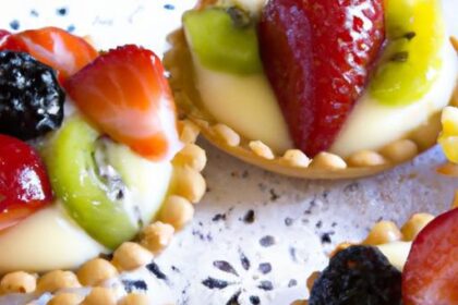 Delightful Mini Fruit Tarts with Silky Pastry Cream Bliss