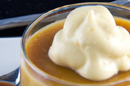 Butterscotch Pudding Bliss: Sweet Comfort in Every Spoon