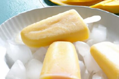 Refresh Your Day: Healthy High-Protein Mango Yogurt Popsicles