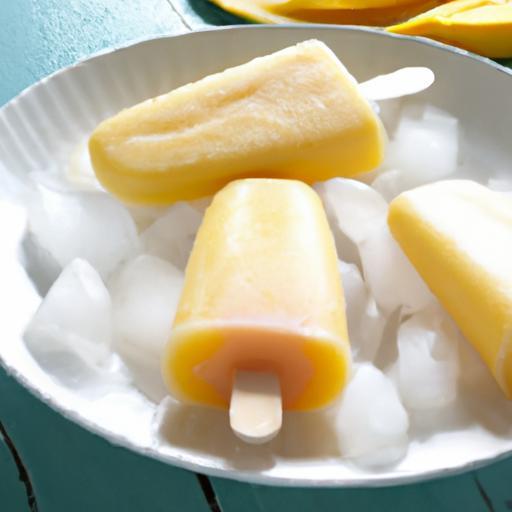Refresh Your Day: Healthy High-Protein Mango Yogurt Popsicles