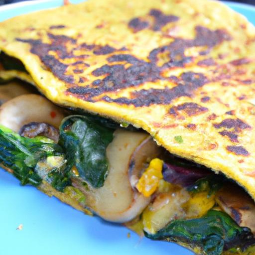 Savor the Flavor: Vegan Mushroom & Spinach Quesadillas