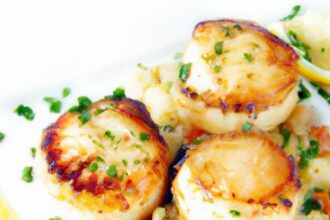 Savory Garlic Butter Baked Scallops: A Seafood Delight