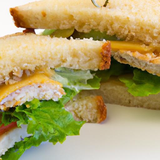 Crunchy Delight: The Ultimate Crispy Chicken Caesar Sandwich