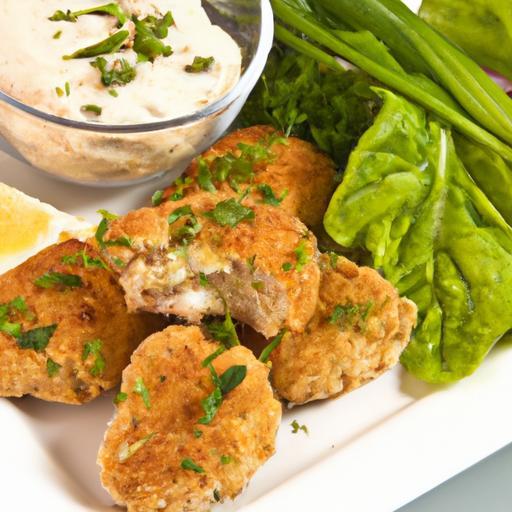 Crispy Tuna Fishcakes with Zesty Garlic Mayonnaise Twist