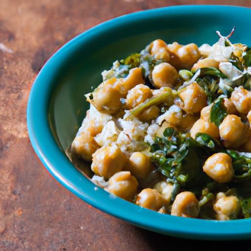 Hearty Chickpea & Spinach Curry: A Flavorful Rice Feast