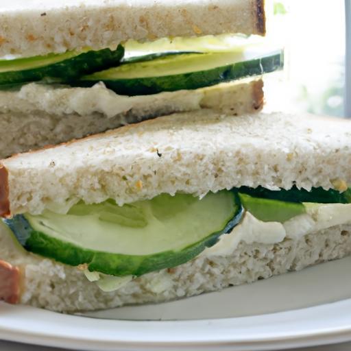 Refreshing Cucumber Cream Cheese Sandwich: A Simple Delight