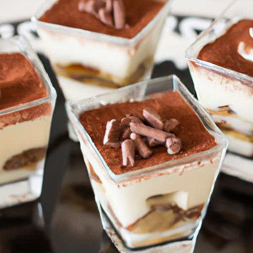 Tiny Tiramisu Cups: Bite-Sized Italian Dessert Delight