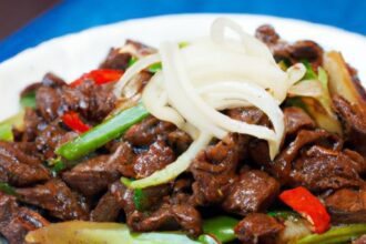 Savor the Flavors: Authentic Chinese Beef and Onion Stir-Fry