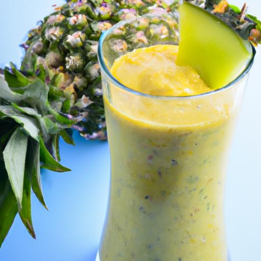 Tropical Twist: Refreshing Pineapple Cucumber Smoothie Recipe