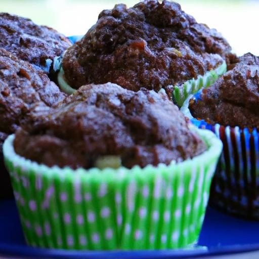 Decadent Zucchini Chocolate Muffins: Healthy Meets indulgence