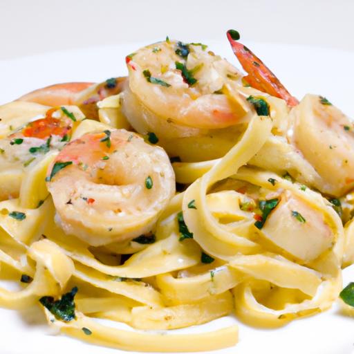 Creamy Shrimp & Scallop pasta: Alfredo Perfection Recipe