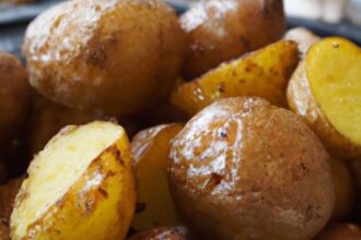 Sweet & Savory Comfort: Honey Mustard Roasted Potatoes