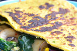 Savor the Flavor: Vegan Mushroom & Spinach Quesadillas
