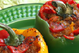 Zesty Vegan Lemon Garlic Chickpeas with Fluffy Rice Delight