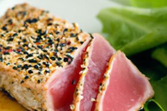 Savor the Flavor: Grilled Tuna Steaks with Sesame Soy Glaze