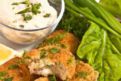 Crispy Tuna Fishcakes with Zesty Garlic Mayonnaise Twist