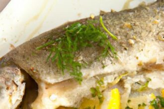 Zesty Baked Trout with Garlic and Lemon: A Flavorful Delight