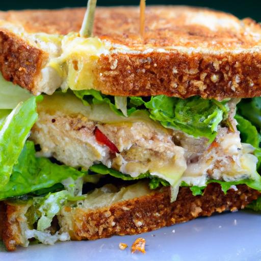 Crunchy Delight: The Ultimate Crispy Chicken Caesar Sandwich