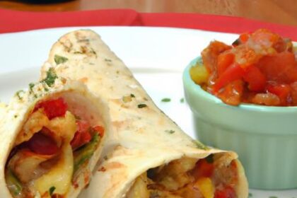Melted Magic: How to Make Cheesy Garlic Chicken Wraps