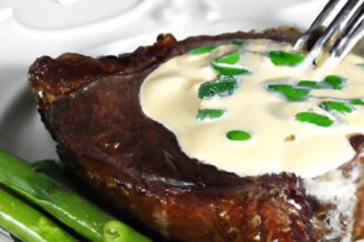 Savor the Flavor: Steak Elevated with Garlic Cream Sauce
