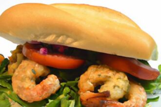 Savor the Spicy Kick of NOLA’s Blackened Shrimp Po’Boy