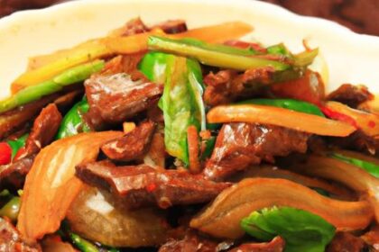 Sizzling Chinese Beef & Onion Stir-Fry: A Flavorful Delight