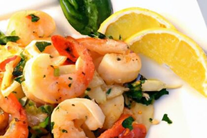 Savor the Sensation: Perfectly Baked Shrimp Scampi Tips