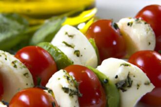 Caprese Skewers: A Fresh Twist on a Classic Italian Treat