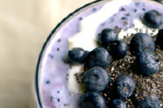 Blueberry Chia Pudding: A Nutritious Delight to Savor