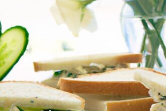 Refreshing Delight: The Perfect Cucumber Cream Cheese Sandwich