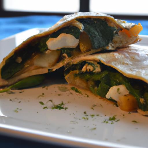 Savor Vegan Mushroom & Spinach Quesadillas: A Flavorful Twist