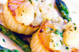 Savor Garlic Butter Baked Scallops: A Seafood Delight