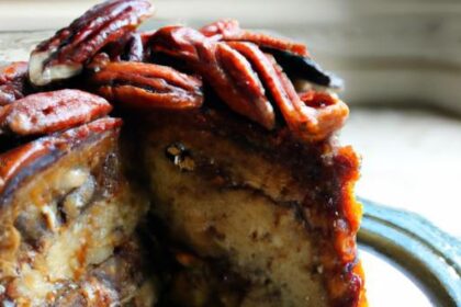 Decadent Banana Pecan Caramel Layer Cake Recipe Revealed