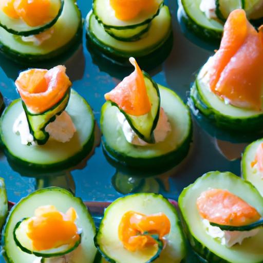 Refreshing Elegance: Crafting Perfect Cucumber Smoked Salmon Bites