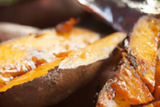 Sweet Harmony: Maple-Glazed Grilled Sweet Potatoes Delight