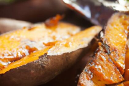 Sweet Harmony: Maple-Glazed Grilled Sweet Potatoes Delight