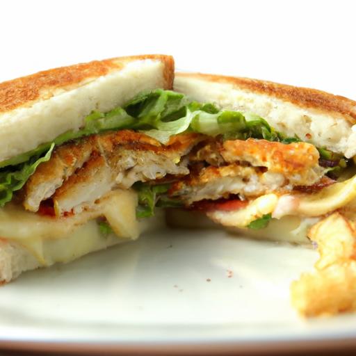 Crispy chicken Schnitzel Sandwich: A Flavorful Delight