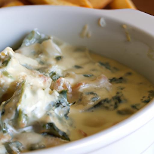 Creamy slow Cooker Spinach & Artichoke Dip Delight