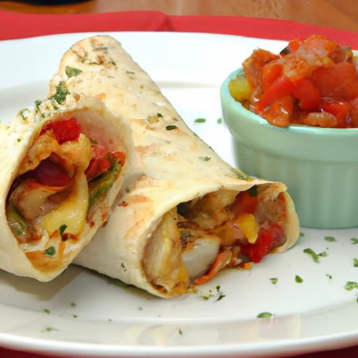 Melted Magic: How to Make Cheesy Garlic Chicken Wraps