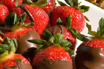 Decadent Delight: How to Make Frozen Chocolate-Dipped Strawberries